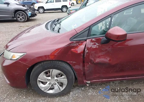 2013 Honda Civic Lx from USA, damaged, VIN 2HGFB2F51DH528023